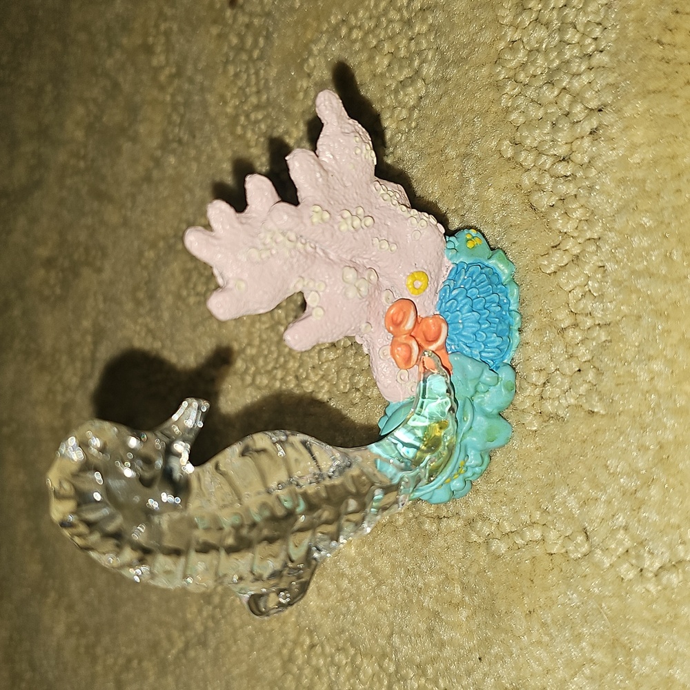 Waterford Crystal Jewels "The Seahorse" figurine.